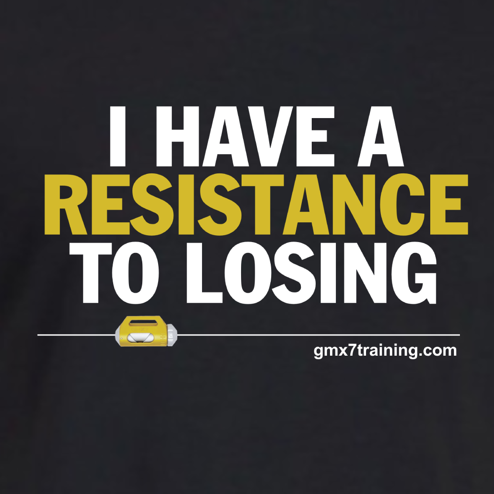 Resistance to Losing t-shirt (unisex)